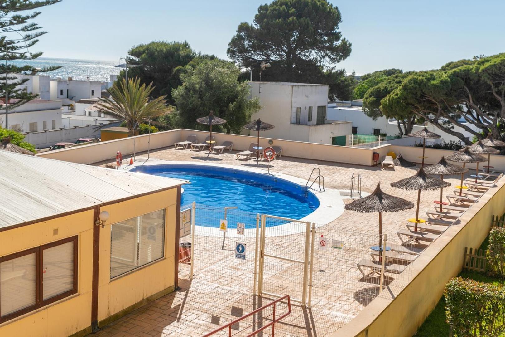 Apartamento Sereno 4 | Piscina, Garaje, Terraza Y Playa Los Canos De Meca Exterior photo